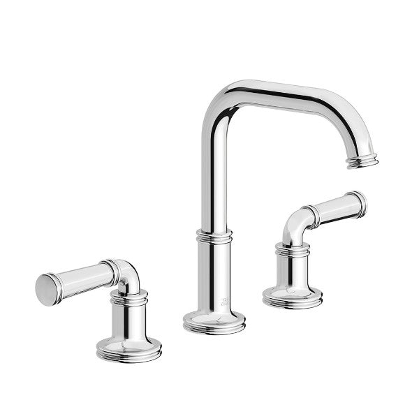 Franz Viegener - FV207/K3-PC - Widespread Lavatory Faucet With Pop-Up Drain Assembly - Polished Chrome