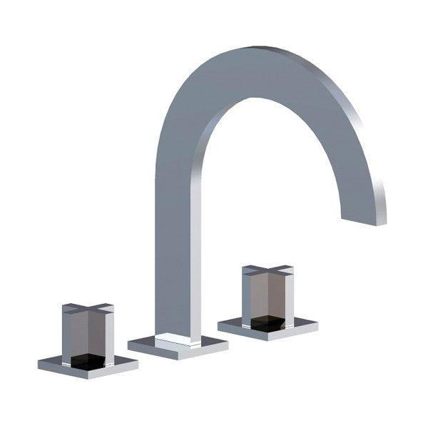 Franz Viegener - FV210/J3-PC - Deck Mounted Roman Bath Faucet 3/4" Valves - Polished Chrome