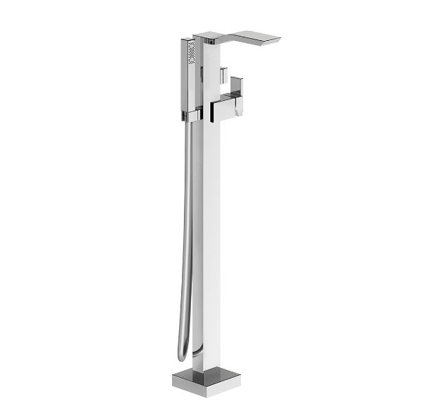 Franz Viegener - FV215/J90-PC - Square Freestanding Tub Faucet- Trim Only - Polished Chrome