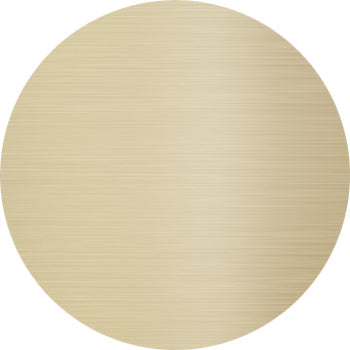 Franz Viegener - FV18101/J2V-BB - Vessel Height, Single Handle Lavatory Set, Vertical Lines Cylinder Handle, With Push-Down Pop-Up Drain Assembly (No Lift Rod) - Brushed Brass