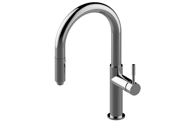 Perfeque Pull-Down Kitchen Faucet in Multiple Finishes Length:28" Width:13" Height:4" - Maison&Co.