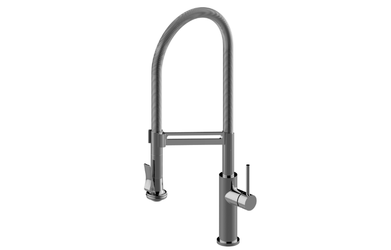 Futurismo Pull-Down Kitchen Faucet with Chef's Pro Sprayer in Multiple Finishes - Maison&Co.