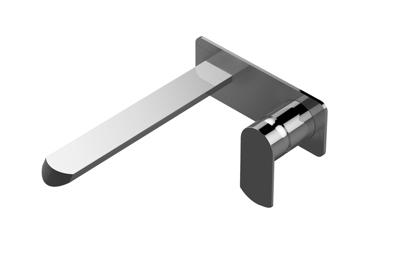 Phase Wall-mounted Lavatory Faucet (91/4" Spout) - Rough and Trim in Multiple Finishes - Maison&Co.