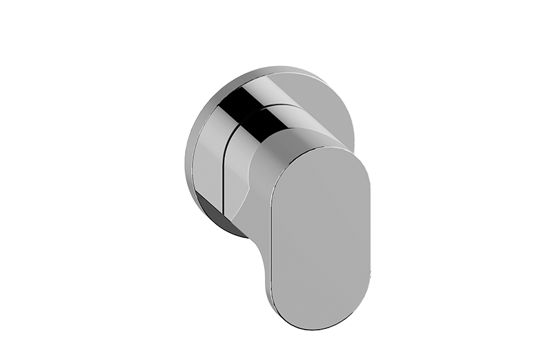 Graff - M-Series Round Stop/Volume Trim Plate with Ametis Handle Length:7" Width:5" Height:3" - Warm Bronze PVD - G-8097-LM44E1-WB-T