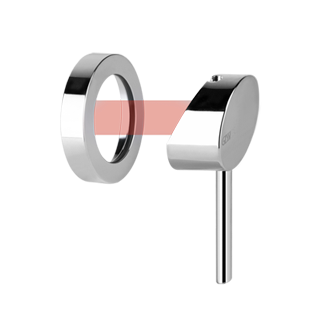 Gessi - Emporio - TRIM PARTS ONLY Wall mounted washbasin mixer control 
 - Chrome - 19709#031