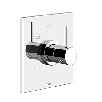 Gessi - Emporio - TRIM PARTS ONLY External parts for single exit pressure balance
 - Chrome - 29673#031