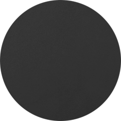 Gessi - Body Jets - TRIM PARTS ONLY Round in-wall pivotable body spray
 - Matt Black - 32982#299