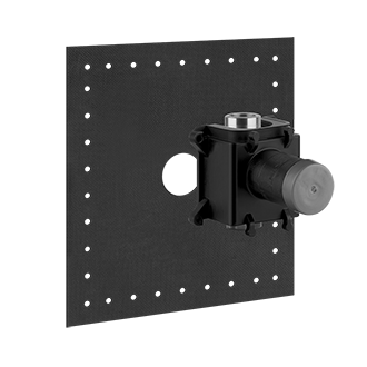 Gessi - Rettangolo - In-wall thermostatic rough valve parts for volume control
 - Chrome - 39683#031