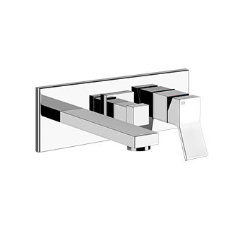 Gessi - Rettangolo - TRIM PARTS ONLY Wall-mounted two-way built-in bath mixer
 - Chrome - 53136#031