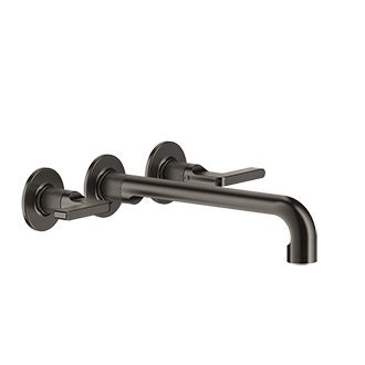 Gessi - Inciso - TRIM PARTS ONLY Wall-mounted wahbasin mixer trim, without waste
 - Chrome - 58092#031