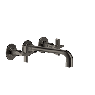 Gessi - Inciso - TRIM PARTS ONLY Wall-mounted wahbasin mixer trim, without waste
 - Chrome - 58190#031