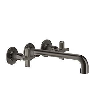 Gessi - Inciso - TRIM PARTS ONLY Wall-mounted wahbasin mixer trim, without waste
 - Chrome - 58192#031