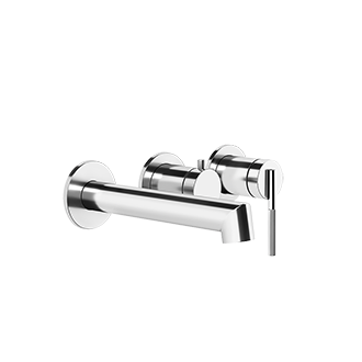 Gessi - Ingranaggio - TRIM PARTS ONLY Wall-mounted two-way built-in bath mixer
 - Chrome - 63542#031