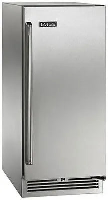 15 Inch Built-in Undercounter Refrigerator with 2.8 cu. ft. Capacity, 2 Adjustable Full-Extension Pull-Out Wire Shelves, Front-Vented RAPIDcool Cooling System, ENERGY STAR and Digital Control Module: Stainless Steel, Right Hinge Door Swing - Maison&Co.