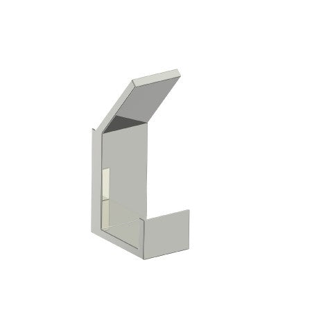 Kartners - 232136-99 - Berlin - Single Prong Robe Hook  - Polished Chrome
