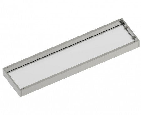 Kartners - 232671-99 - Berlin - Glass Shelf 21"  - Polished Chrome