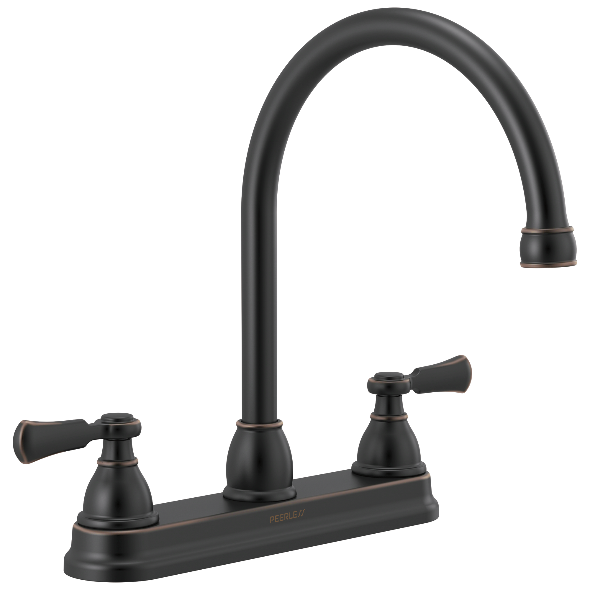 Peerless Elmhurst®: Two-Handle Kitchen Faucet with Twist Aerator - Maison&Co.