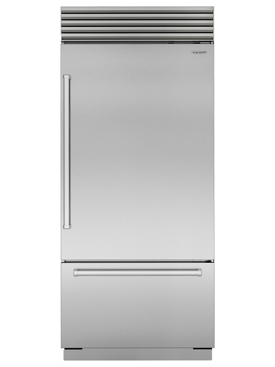 36" Classic Over-And-Under Refrigerator/Freezer With Internal Dispenser