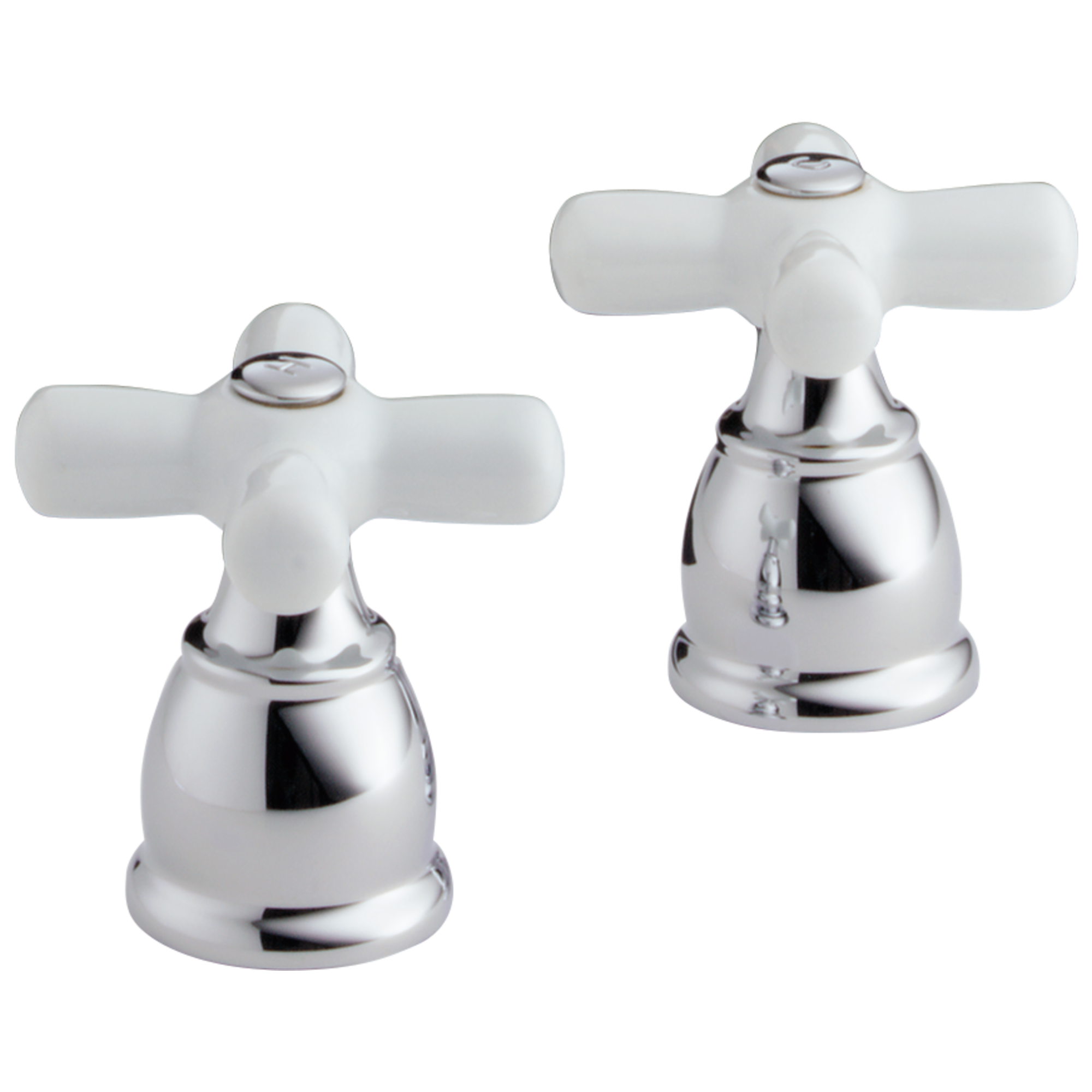 Peerless Other: Single Metal Cross Handle Kit with Button and Screw - Maison&Co.