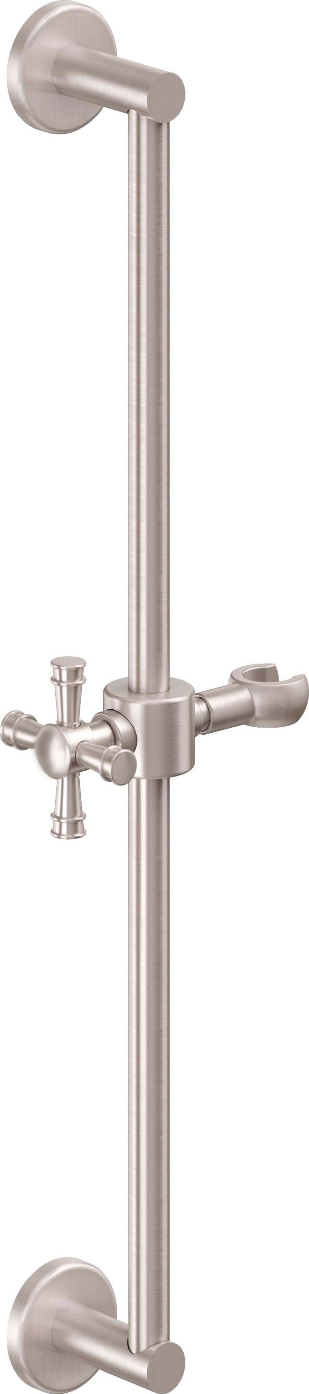 California Faucets - SB-C1XS-SN - Wall Mounted Slide Bar - Satin Nickel