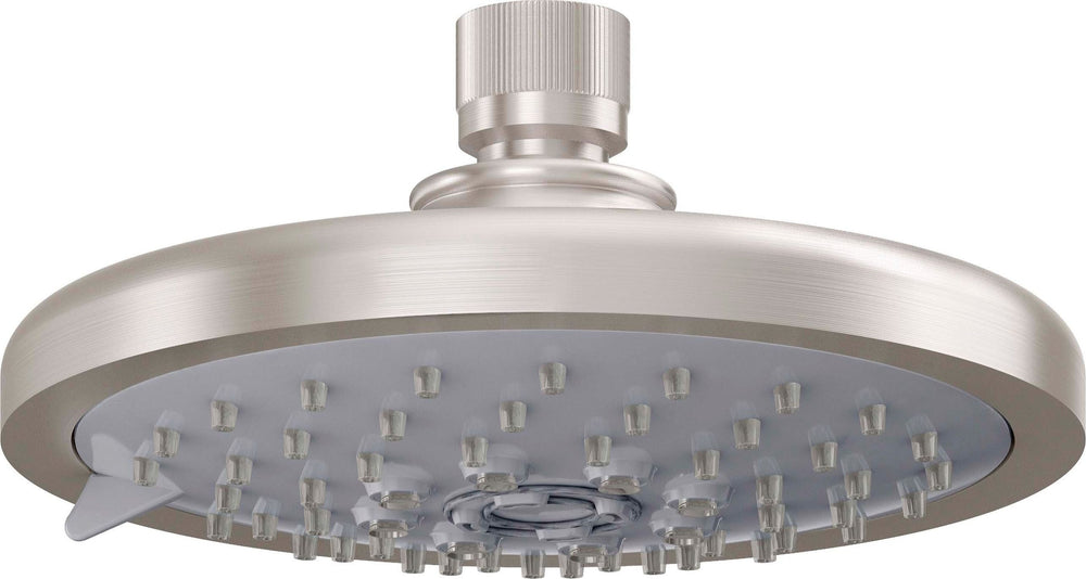 California Faucets - SH-093.18-SN - 5-5/8" Multi-Function Showerhead - Satin Nickel