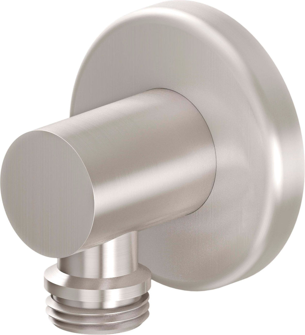California Faucets - SH-10-C1-SN - Decorative Supply Elbow - Round Base - Satin Nickel