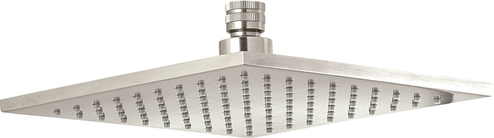 California Faucets - SH-177-8.15-SN - 8" Ultra-Thin Square Showerhead - Satin Nickel