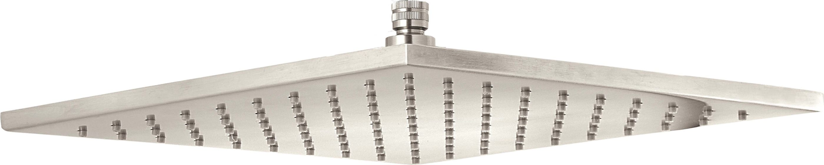 California Faucets - SH-177-16.15-SN - 16" Ultra-Thin Square Showerhead - Satin Nickel