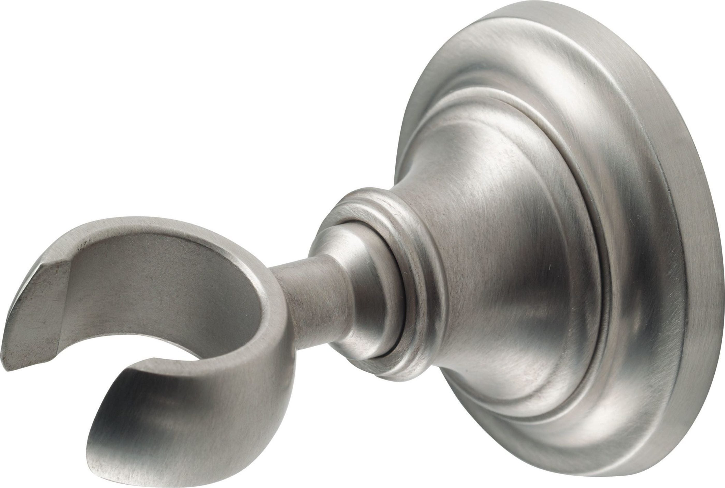 California Faucets - SH-20-48-SN - Decorative Wall Bracket - Concave Base - Satin Nickel