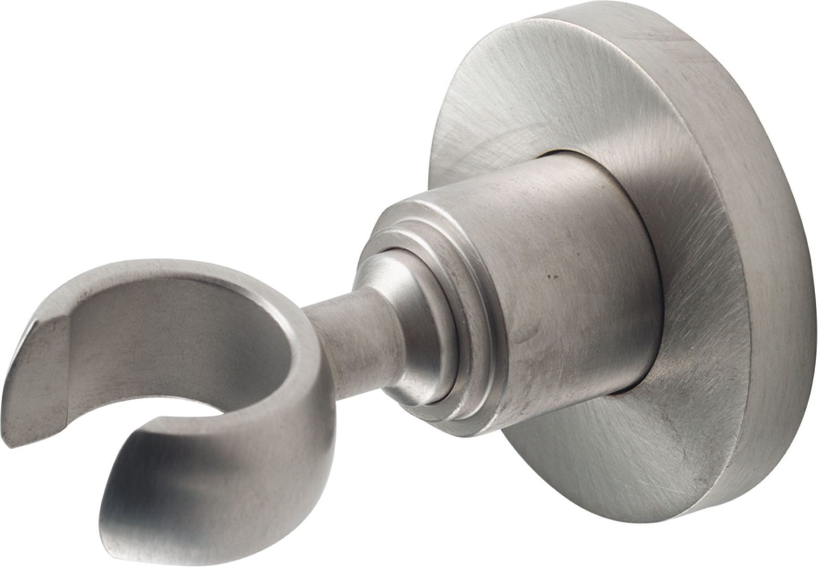 California Faucets - SH-20-65-SN - Decorative Wall Bracket - Round Base - Satin Nickel