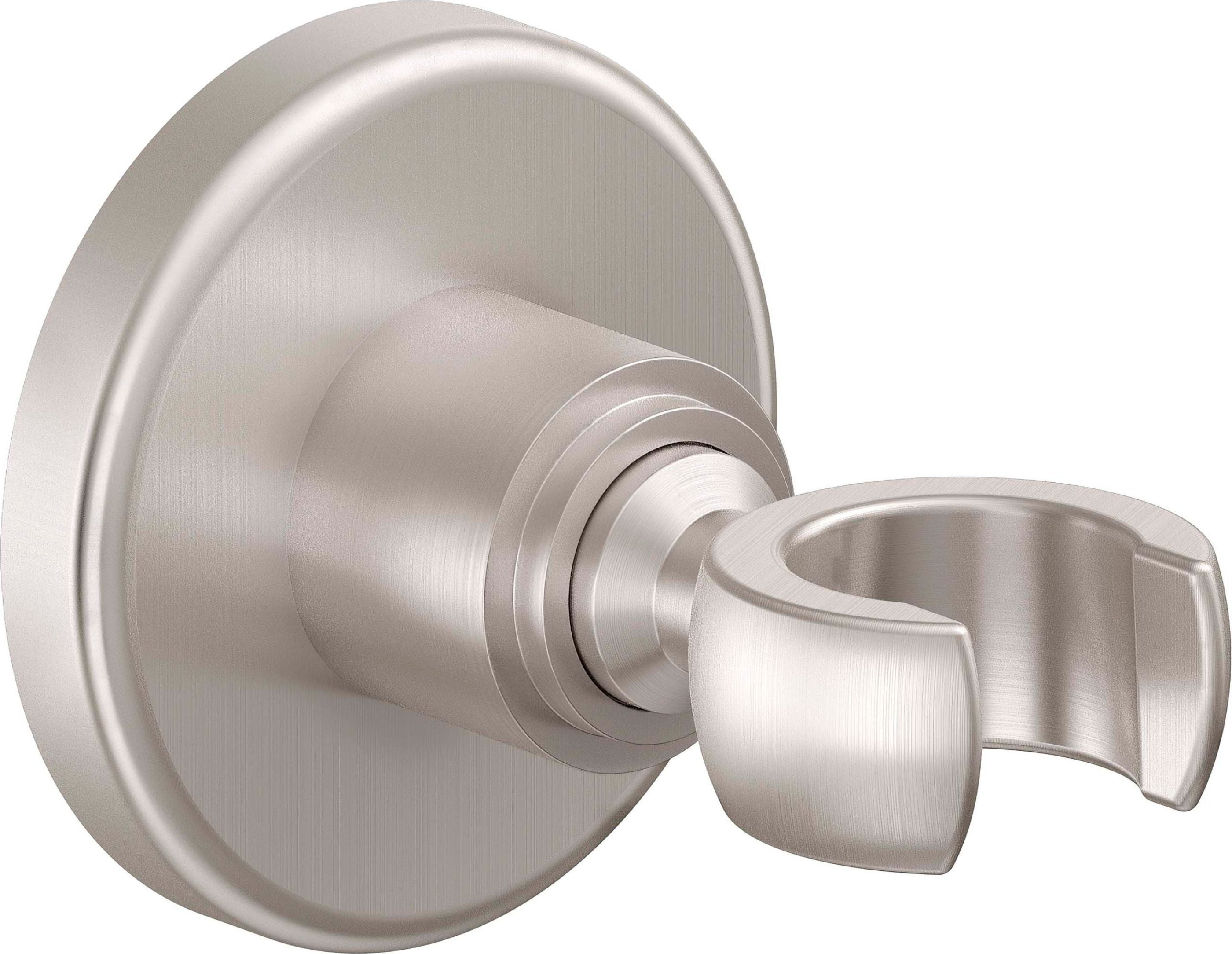 California Faucets - SH-20-C1-SN - Decorative Wall Bracket - Round Base - Satin Nickel