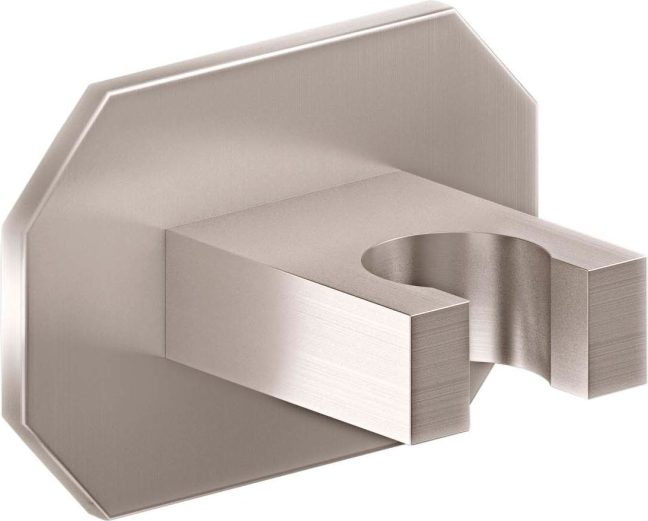 California Faucets - SH-20-C2-SN - Decorative Wall Bracket - Octagon Base - Satin Nickel