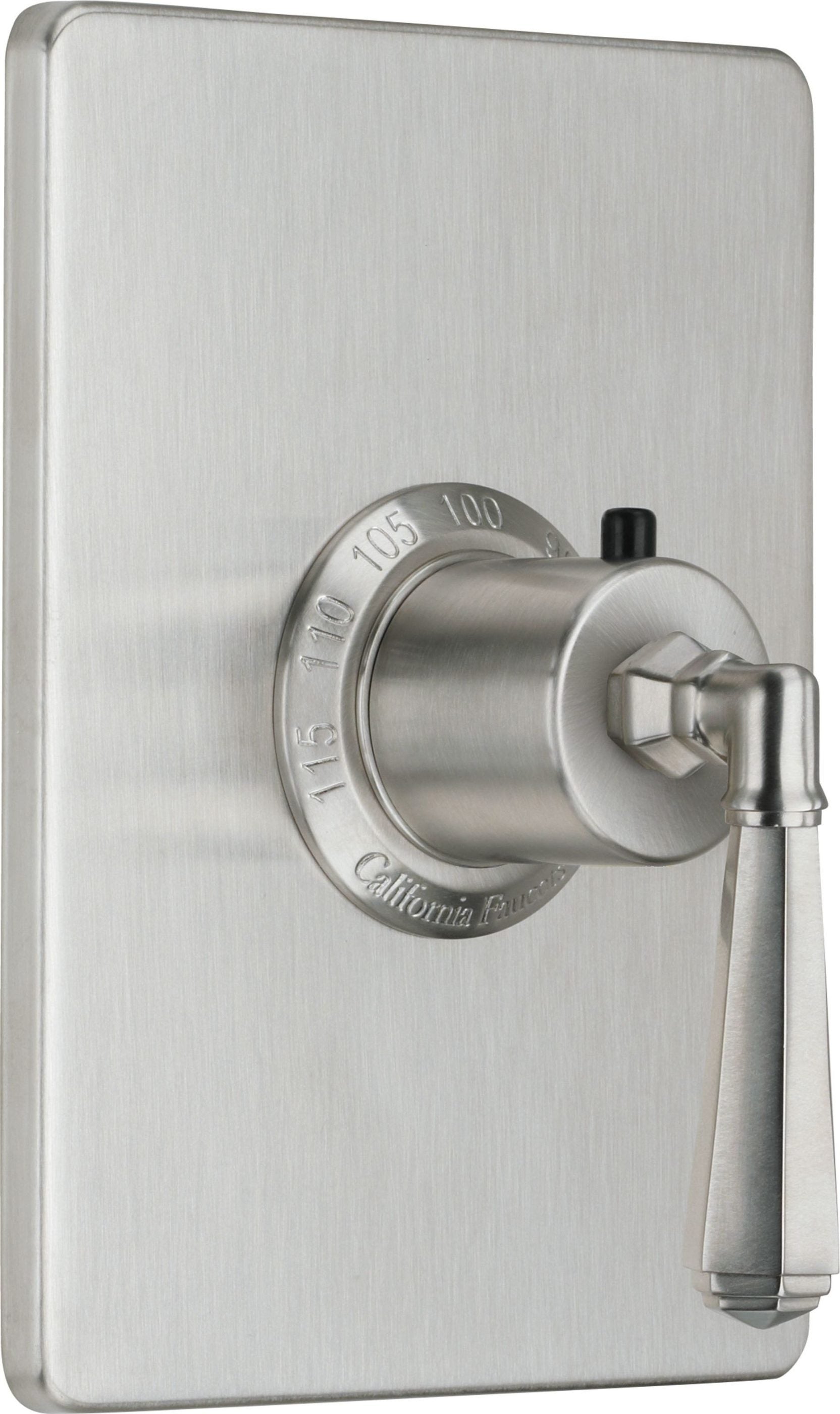 California Faucets - TO-THCN-46-SN - StyleTherm® 3/4" Thermostatic Trim Only - Satin Nickel  - Monterey