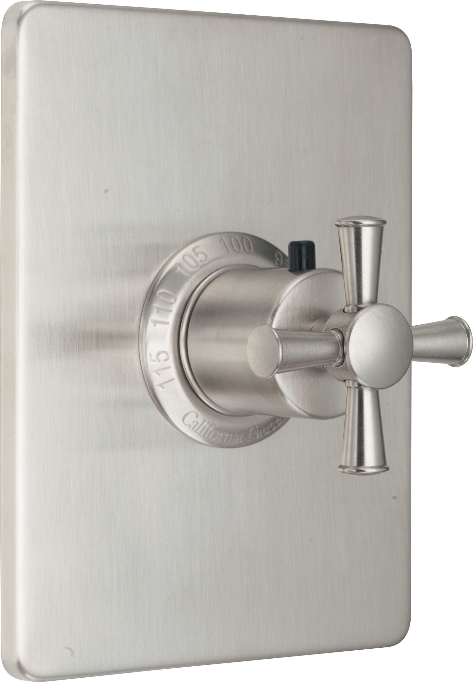 California Faucets - TO-THCN-48X-SN - StyleTherm® 3/4" Thermostatic Trim Only - Satin Nickel  - Miramar