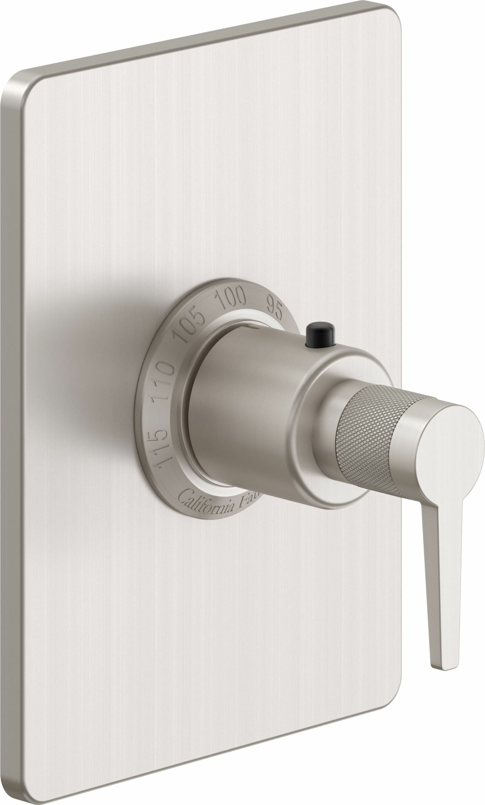 California Faucets - TO-THCN-53K-SN - StyleTherm® 3/4" Thermostatic Trim Only - Satin Nickel  - D Street