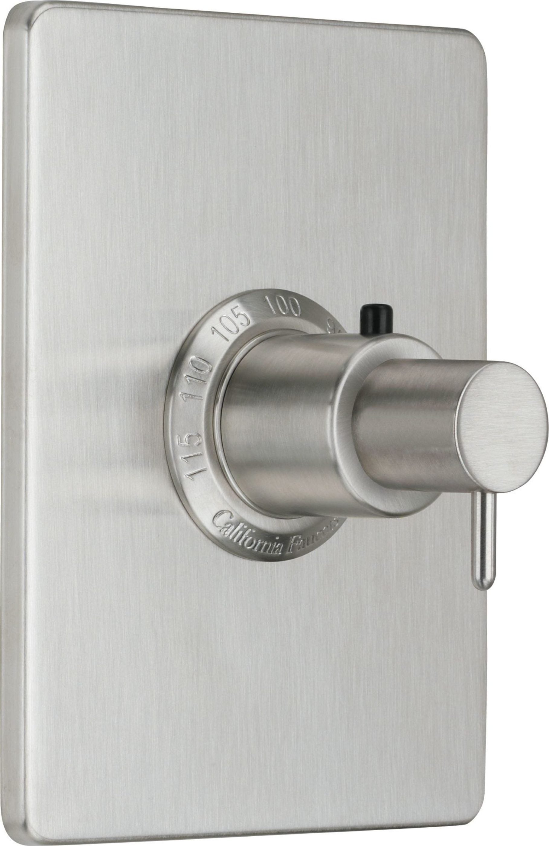 California Faucets - TO-THCN-62-SN - StyleTherm® 3/4" Thermostatic Trim Only - Satin Nickel  - Avalon