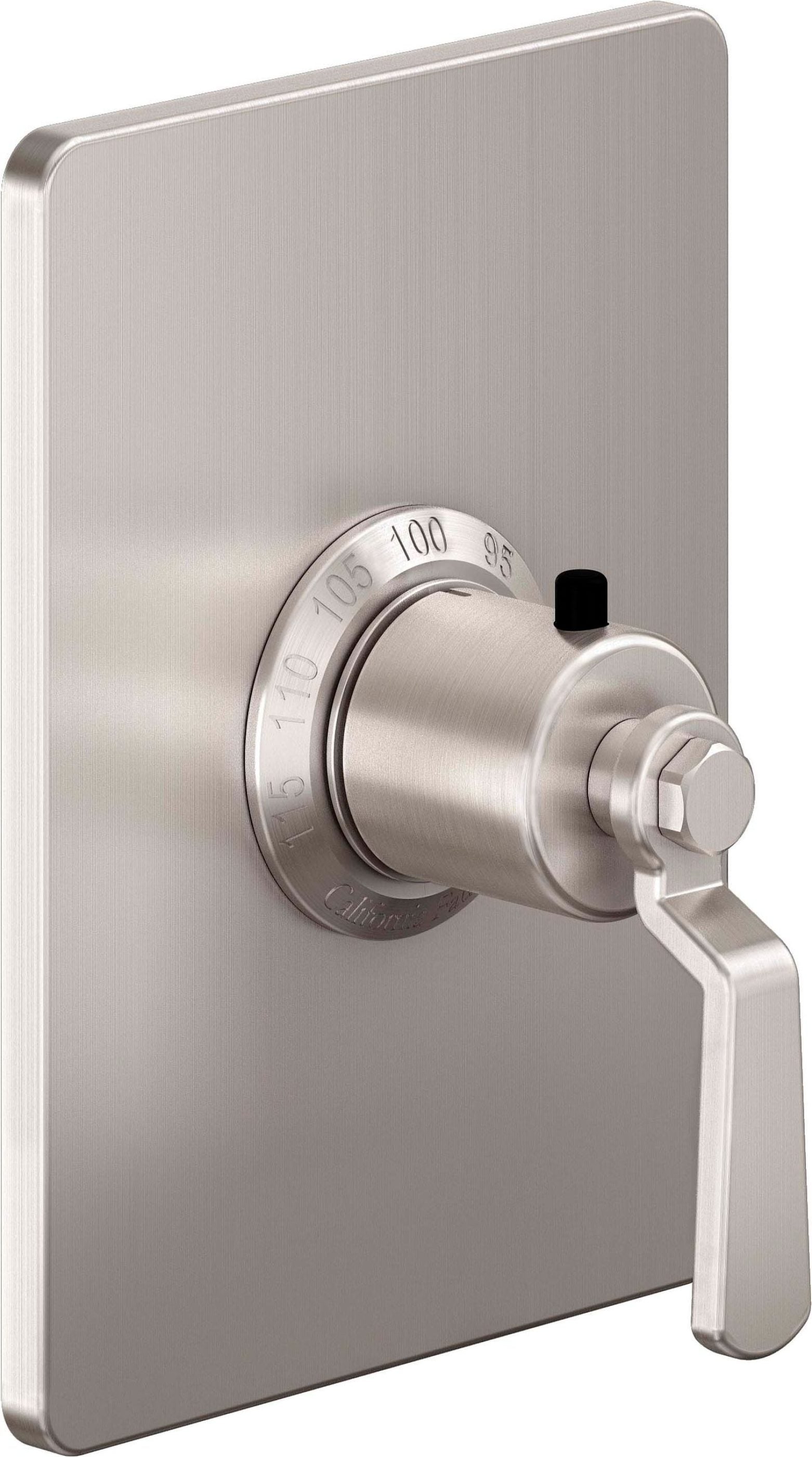 California Faucets - TO-THCN-80-SN - StyleTherm® 3/4" Thermostatic Trim Only - Satin Nickel  - Descanso Works