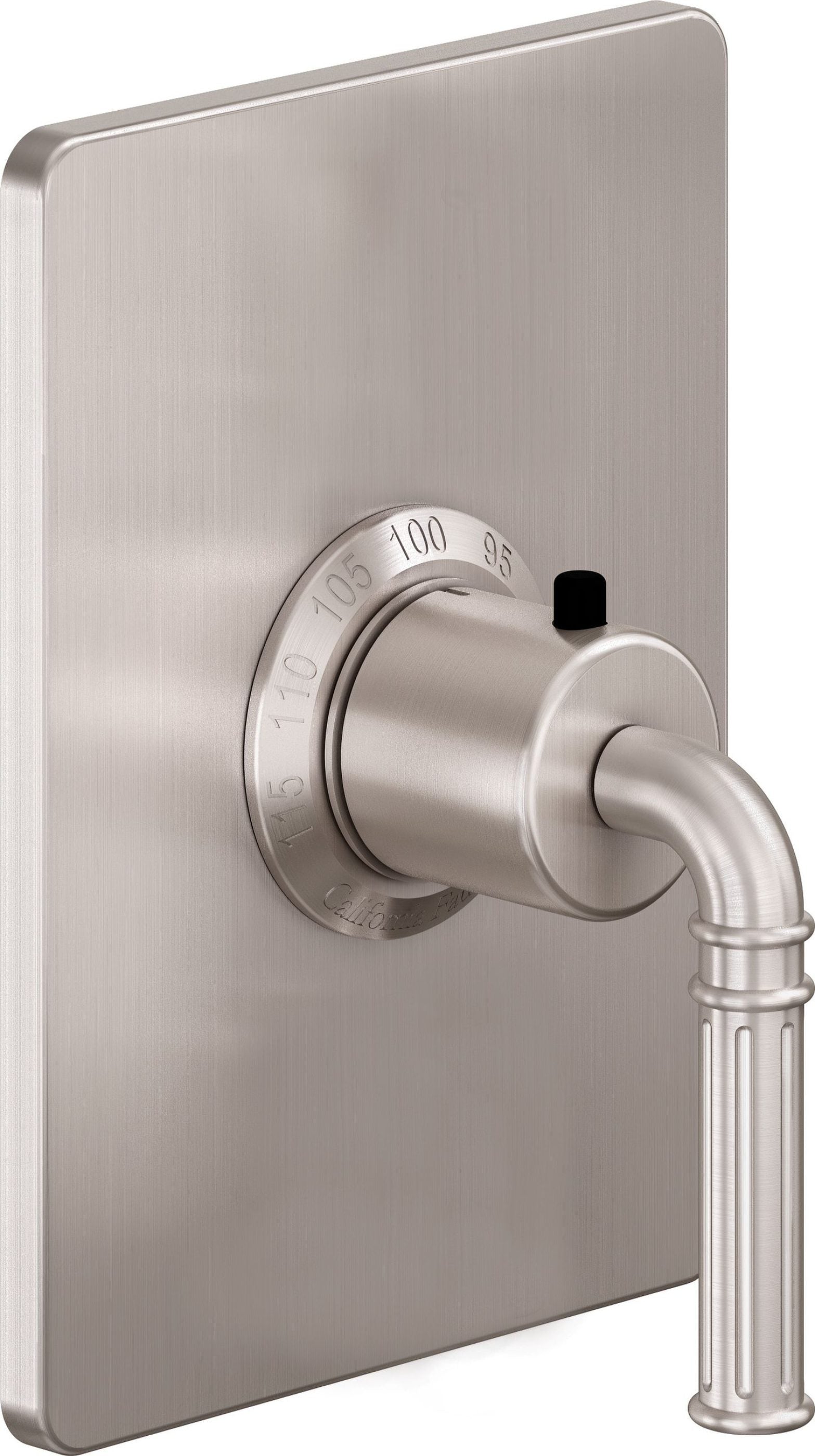 California Faucets - TO-THCN-C1-SN - StyleTherm® 3/4” Thermostatic Trim Only - Satin Nickel  - Trousdale