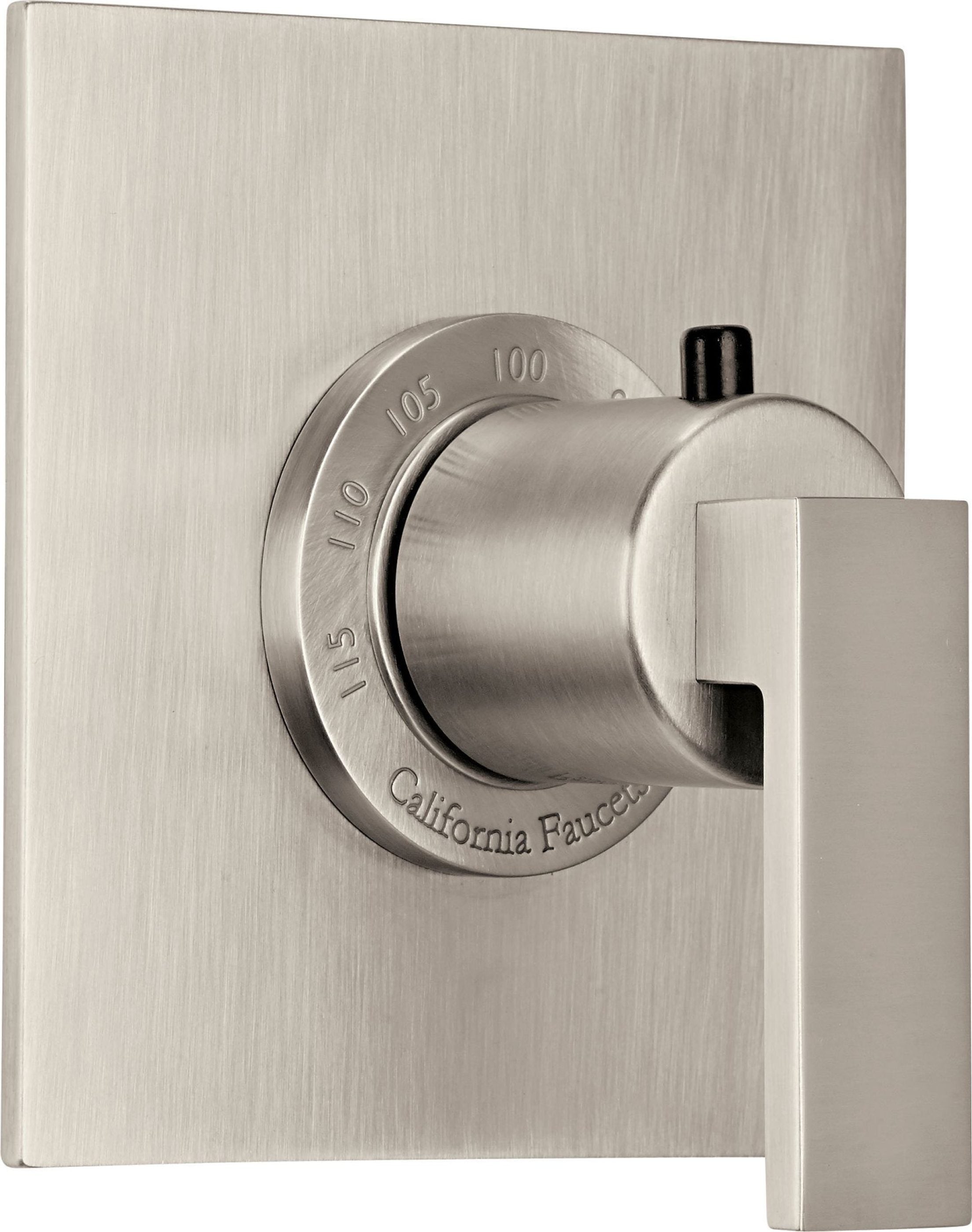 California Faucets - TO-THFN-77-SN - StyleTherm® 3/4" Thermostatic Trim Only - Satin Nickel  - Morro Bay