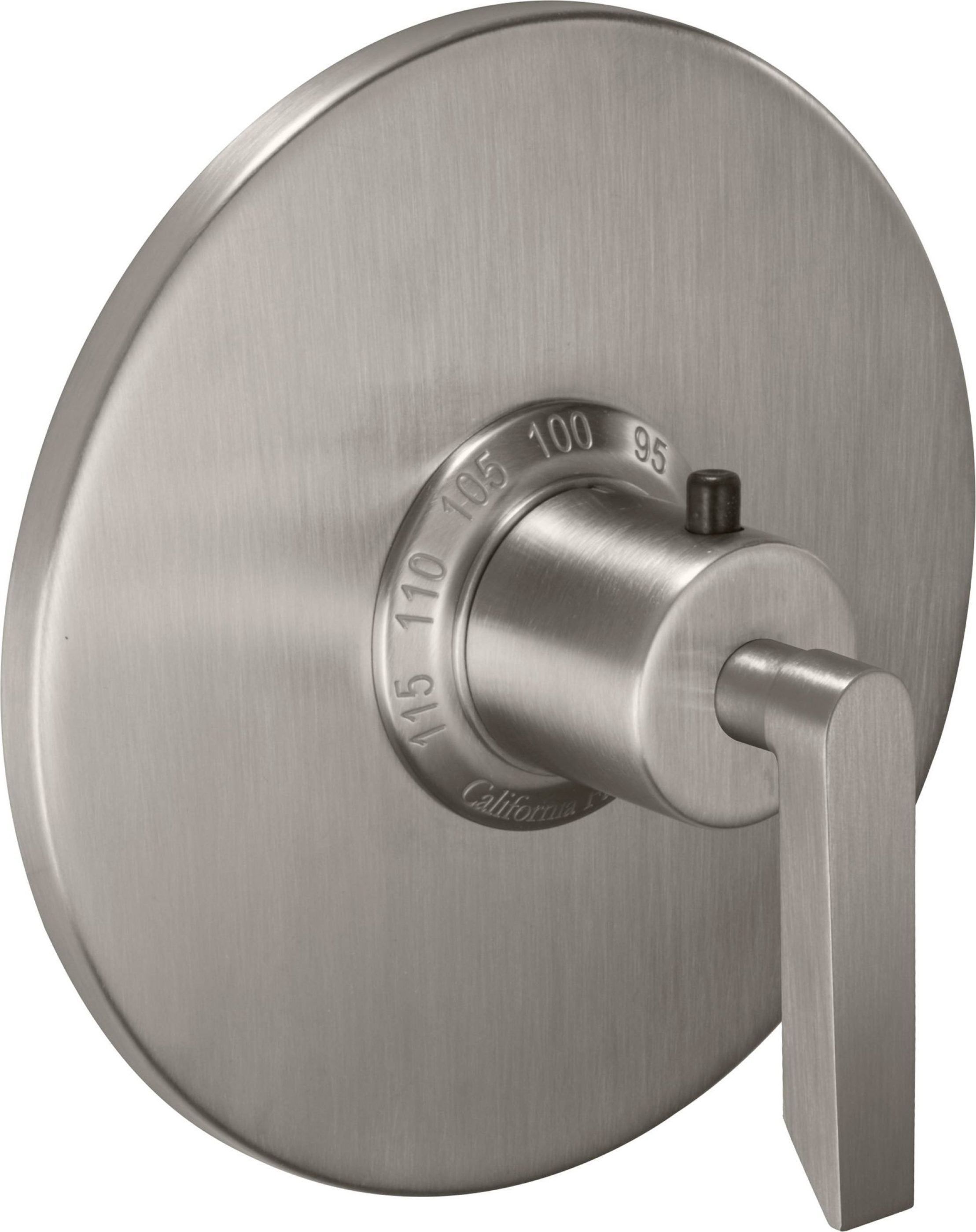 California Faucets - TO-THN-45-SN - StyleTherm® 3/4" Thermostatic Trim Only - Satin Nickel  - Rincon Bay