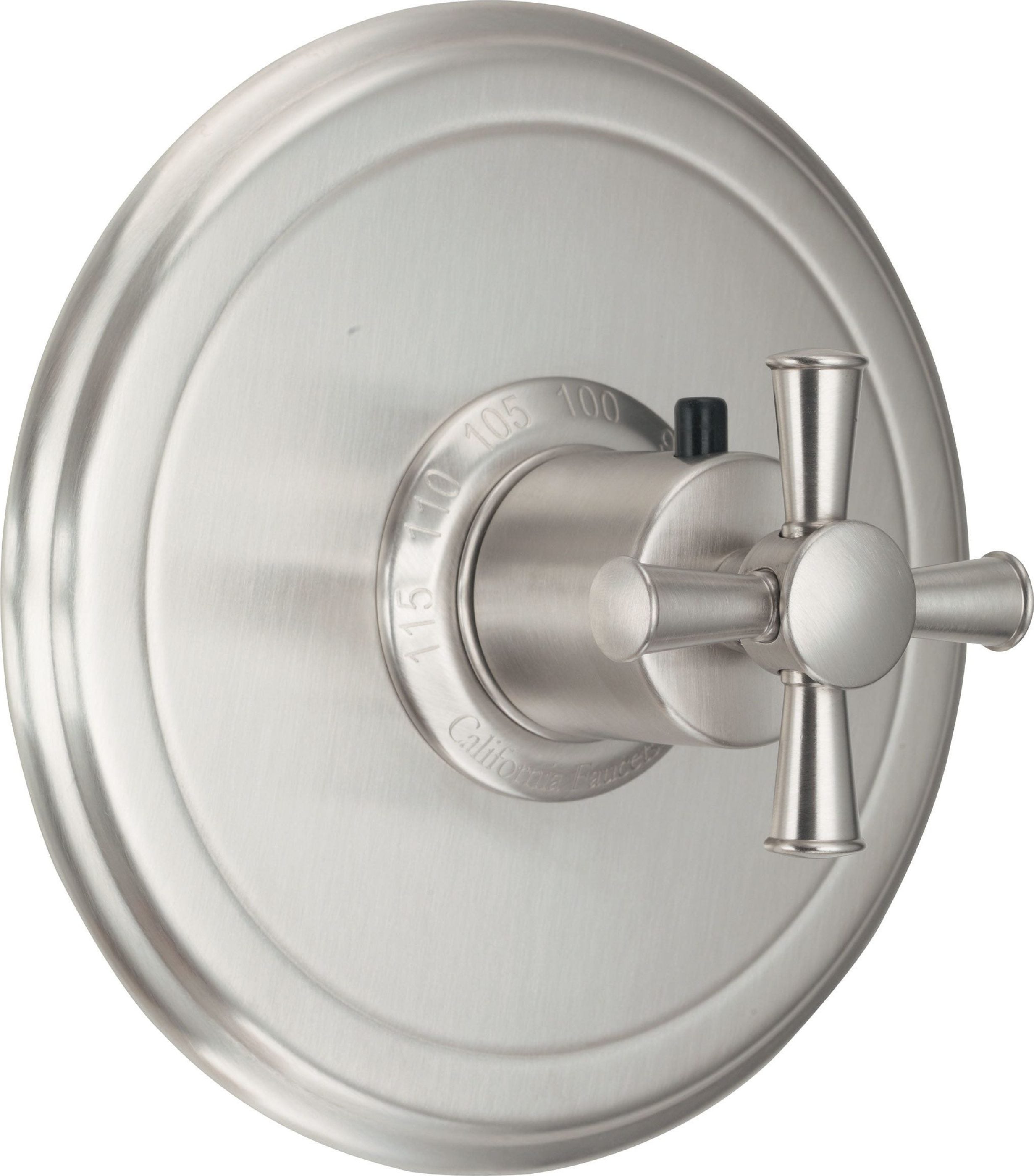California Faucets - TO-THN-48X-SN - StyleTherm® 3/4" Thermostatic Trim Only - Satin Nickel  - Miramar