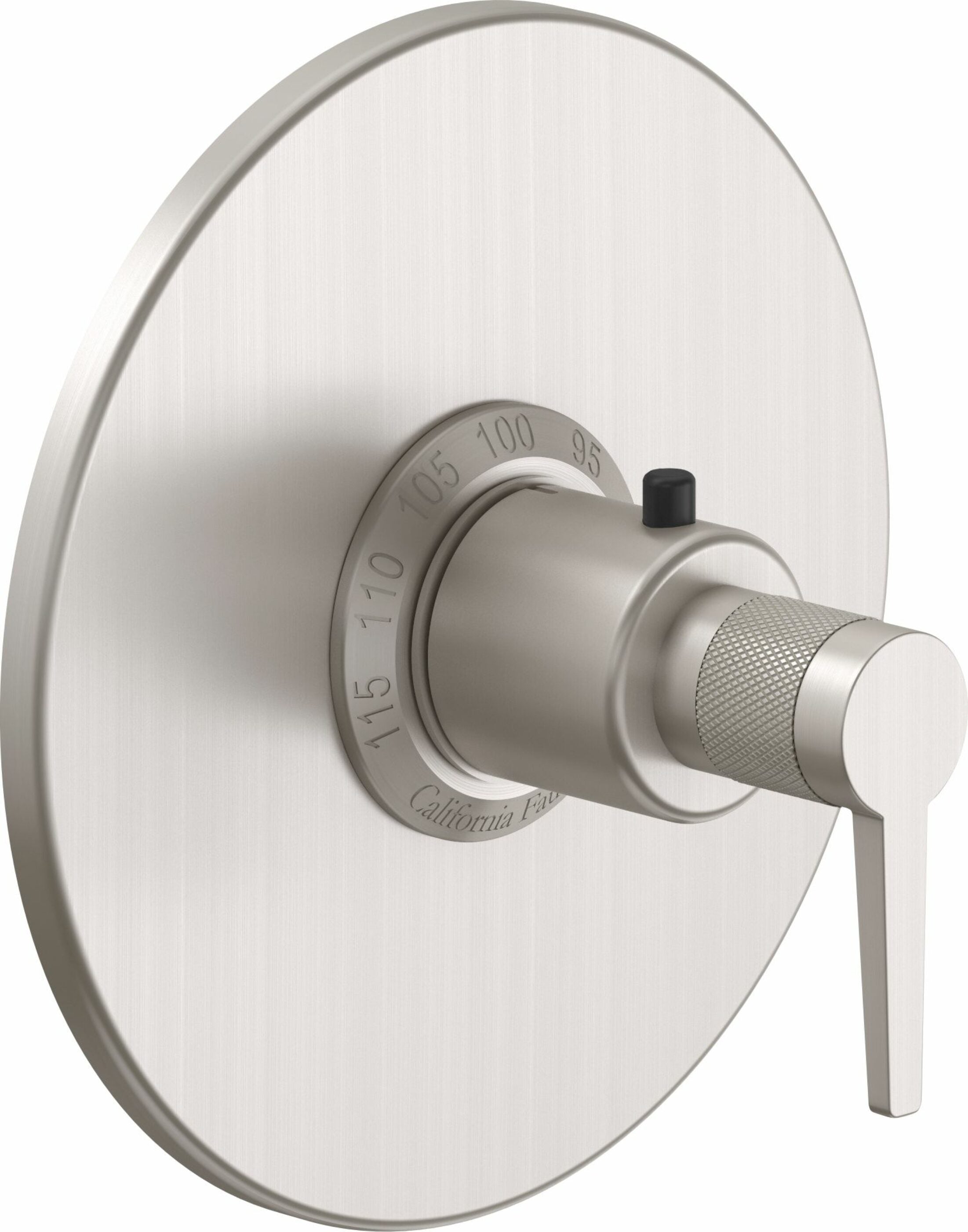 California Faucets - TO-THN-53K-SN - StyleTherm® 3/4" Thermostatic Trim Only - Satin Nickel  - D Street