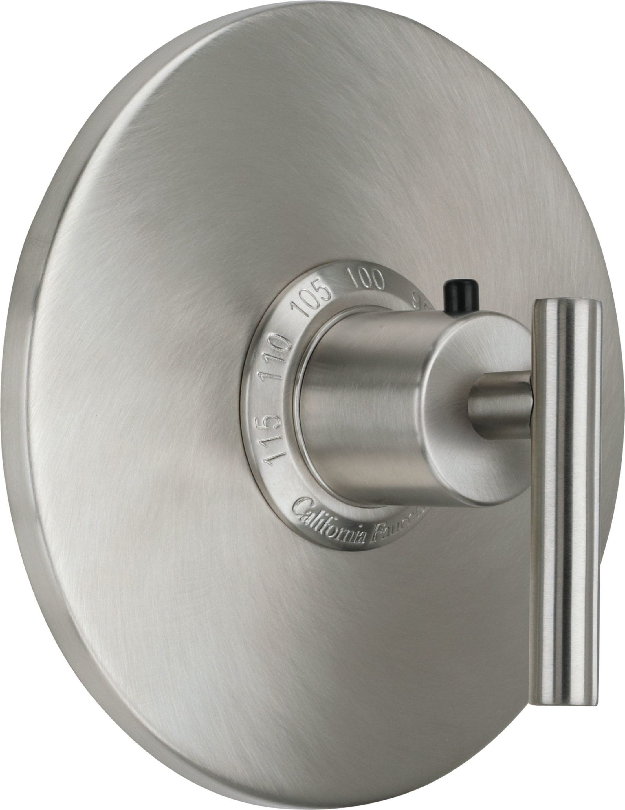 California Faucets - TO-THN-66-SN - StyleTherm® 3/4" Thermostatic Trim Only - Satin Nickel  - Tiburon