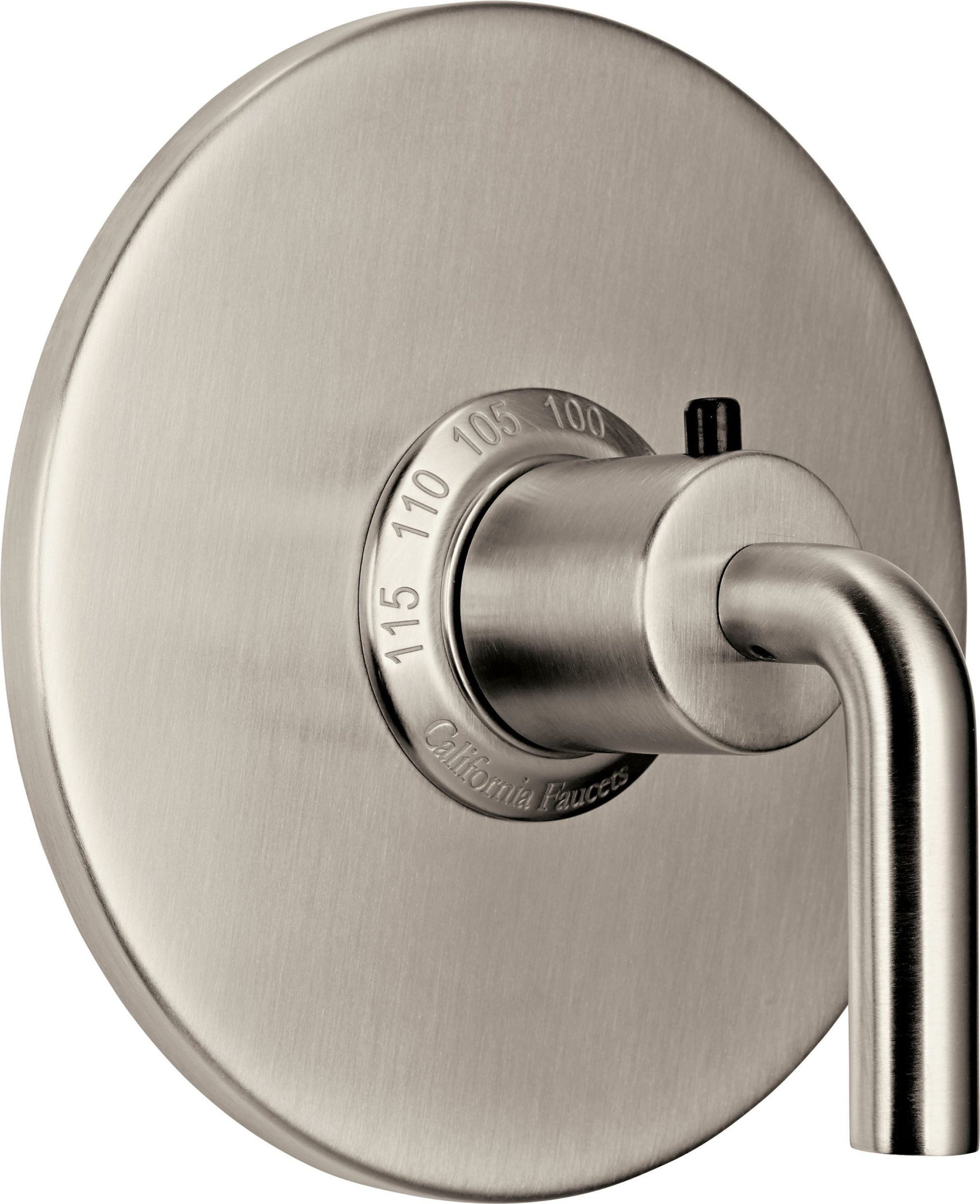 California Faucets - TO-THN-74-SN - StyleTherm® 3/4" Thermostatic Trim Only - Satin Nickel  - Tamalpais