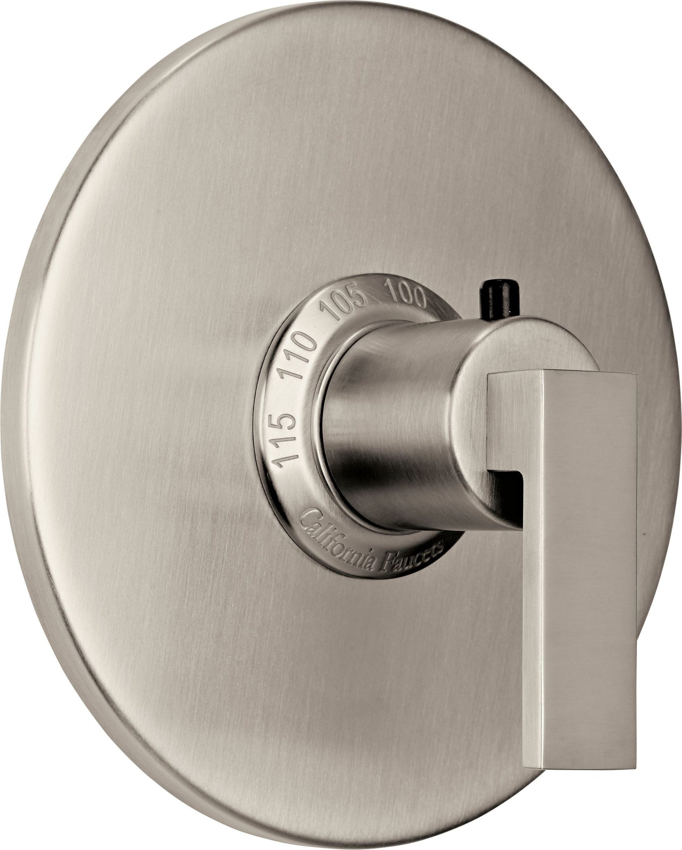 California Faucets - TO-THN-77-SN - StyleTherm® 3/4" Thermostatic Trim Only - Satin Nickel  - Morro Bay