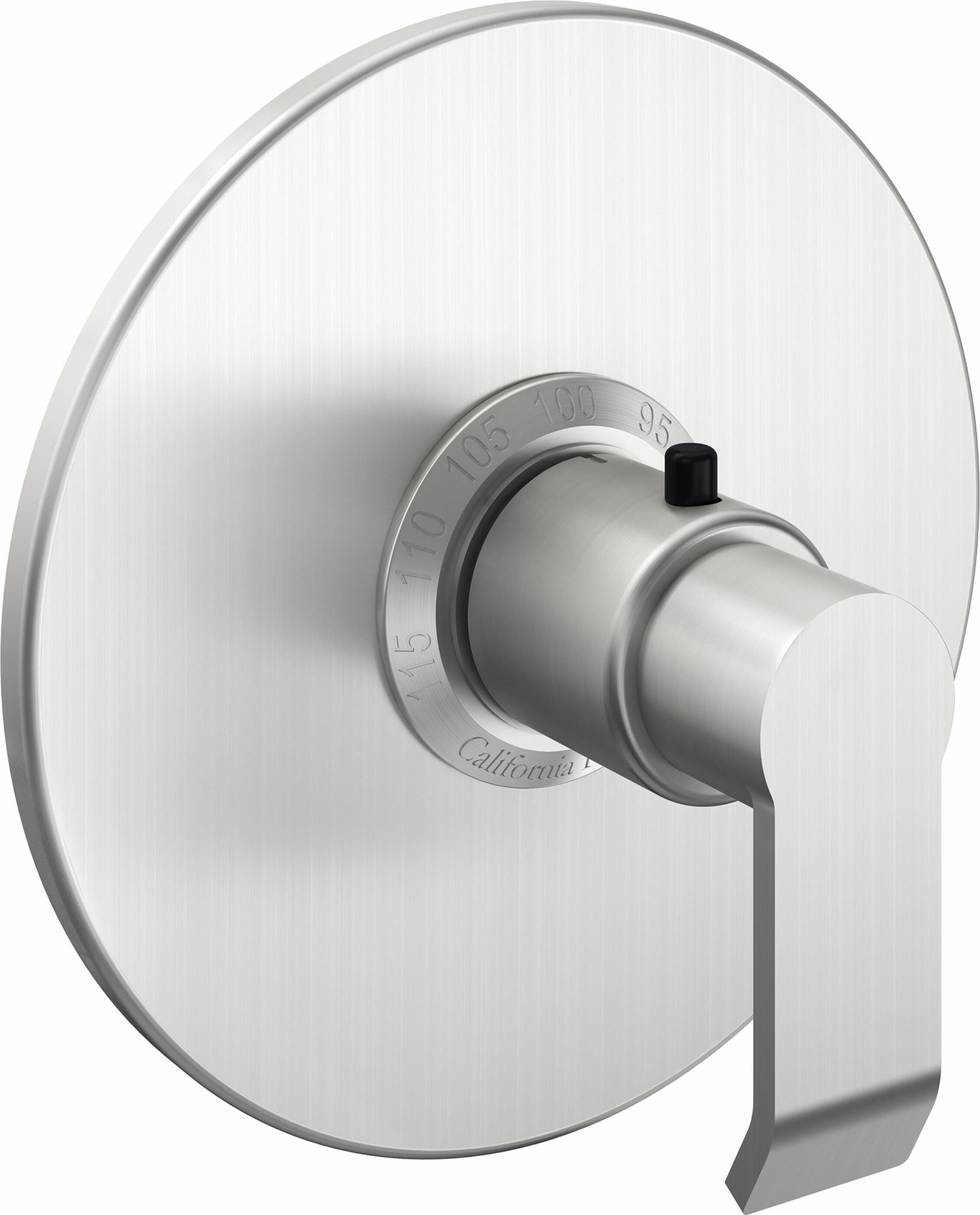 California Faucets - TO-THN-E5-SN - StyleTherm® 3/4” Thermostatic Trim Only - Satin Nickel  - Libretto