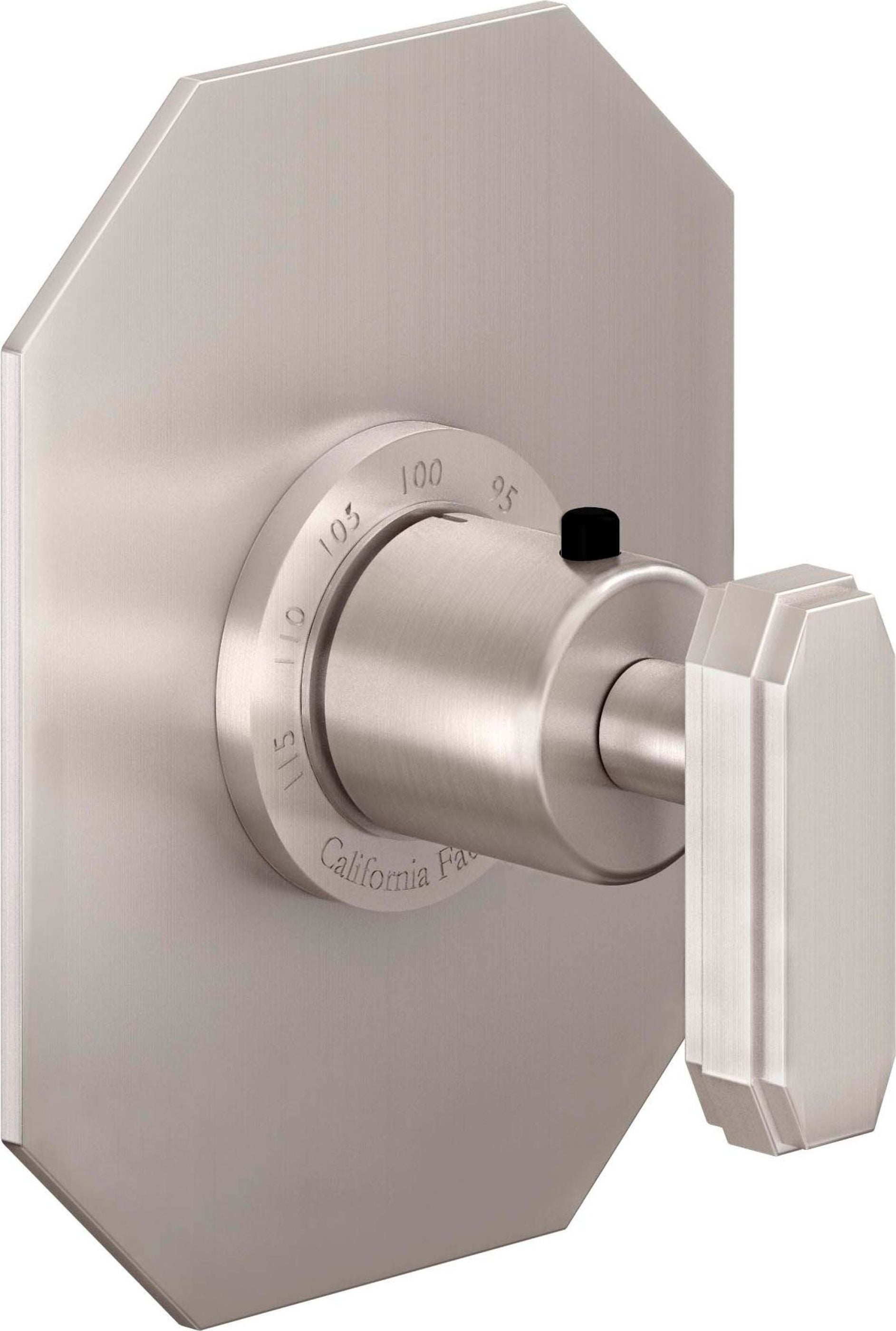 California Faucets - TO-THON-C2-SN - StyleTherm® 3/4” Thermostatic Trim Only - Satin Nickel  - Doheny