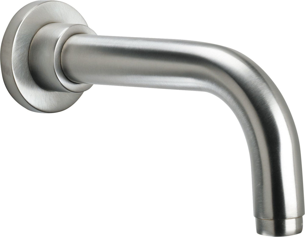 California Faucets - D-65-SN - Deluxe Wall Tub Spout - Satin Nickel
