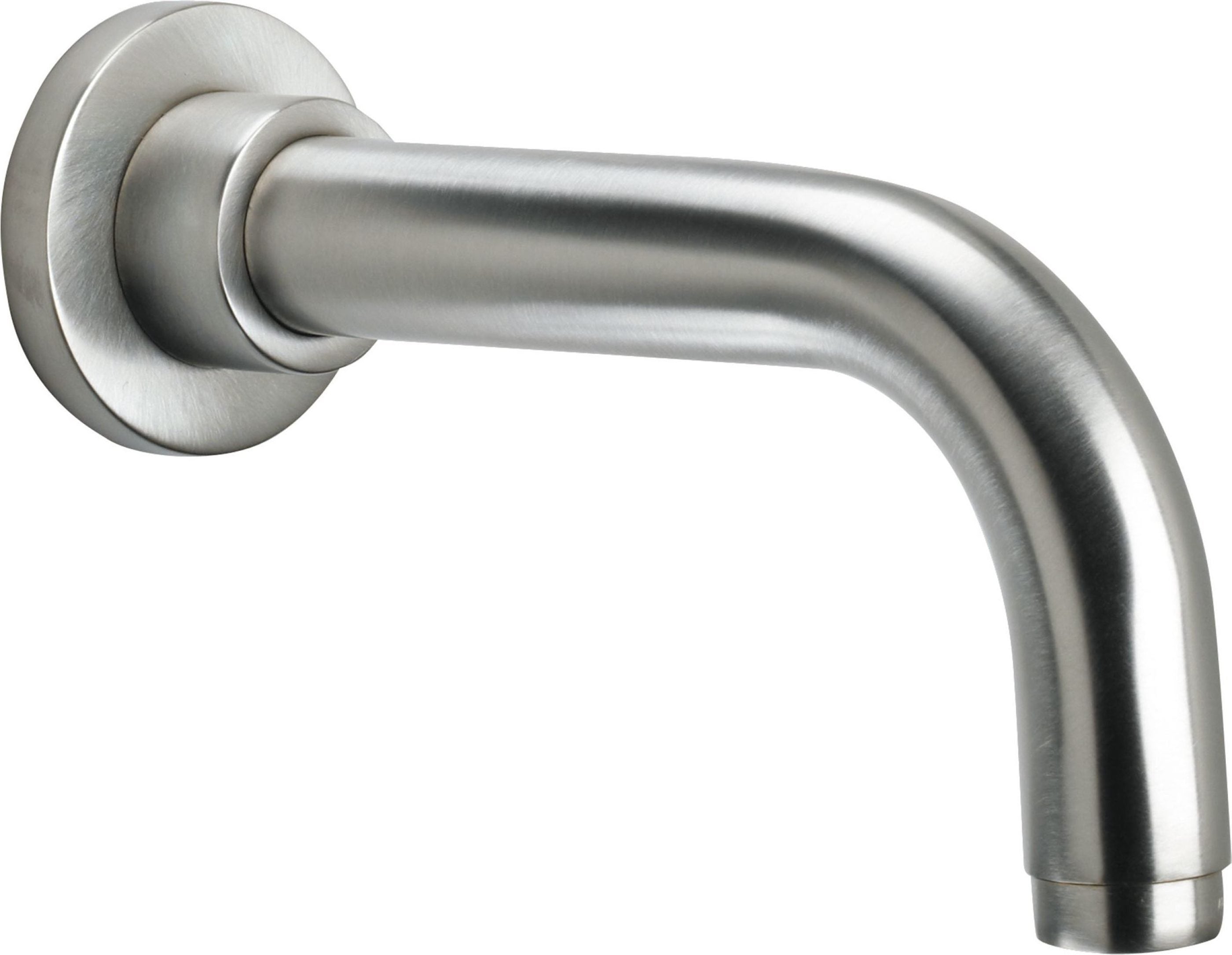 California Faucets - D-65-SN - Deluxe Wall Tub Spout - Satin Nickel