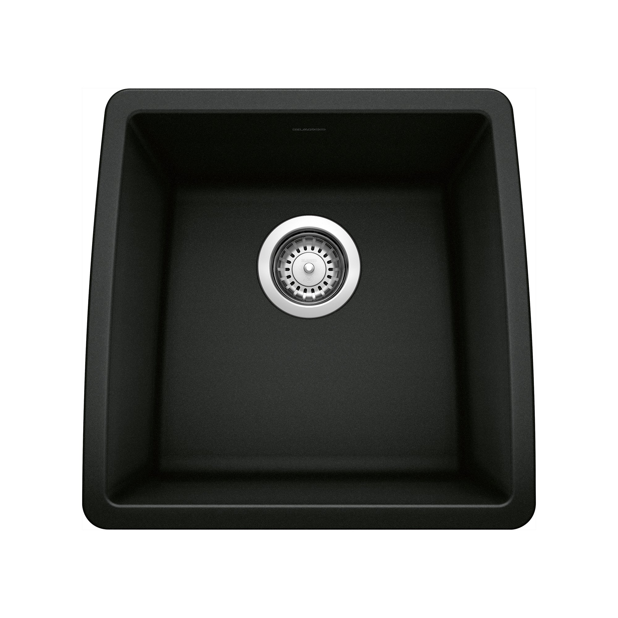 Blanco - 442938 - Performa SILGRANIT 17" Undermount Bar Sink - Coal Black